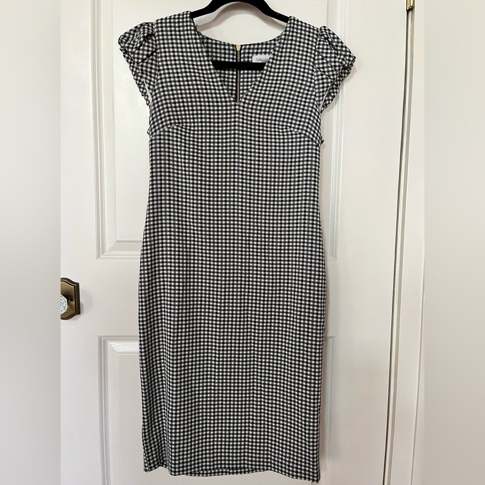 Calvin Klein checkered dress